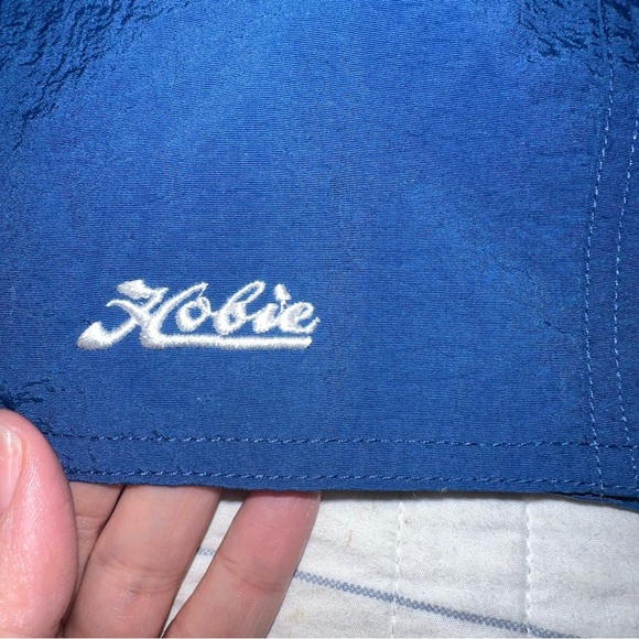 Vintage Hobie Nylon Swim Shorts Size Extra Large Blue - Picture 3 of 7